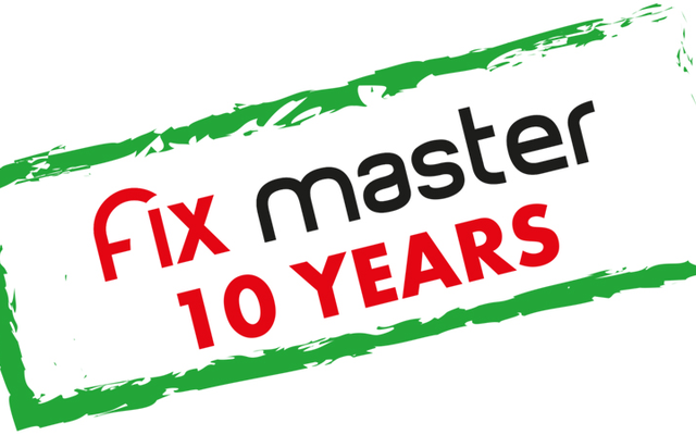 FixMaster 10 gadu jubileja